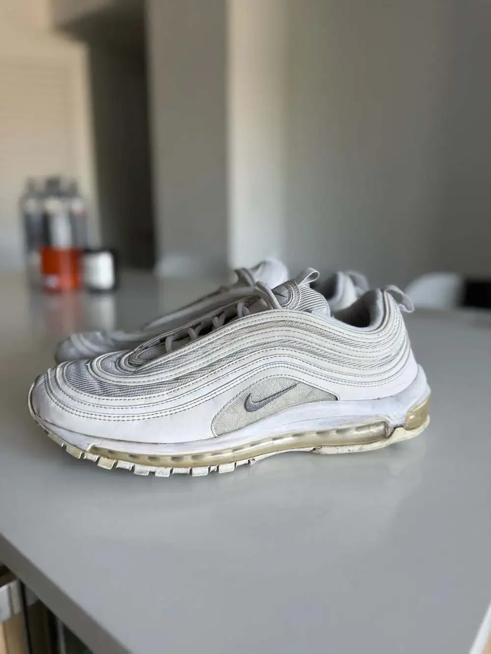 Nike Air Max 97 Triple White Wolf Grey 921826-101